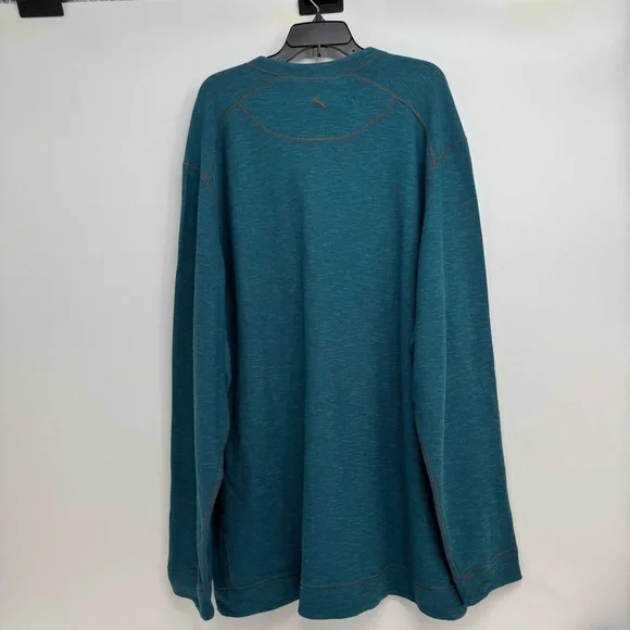 NWT Tommy Bahama Men's 4XLT Fliprider Abaco Reversible Cotton Sweatshirt $118
